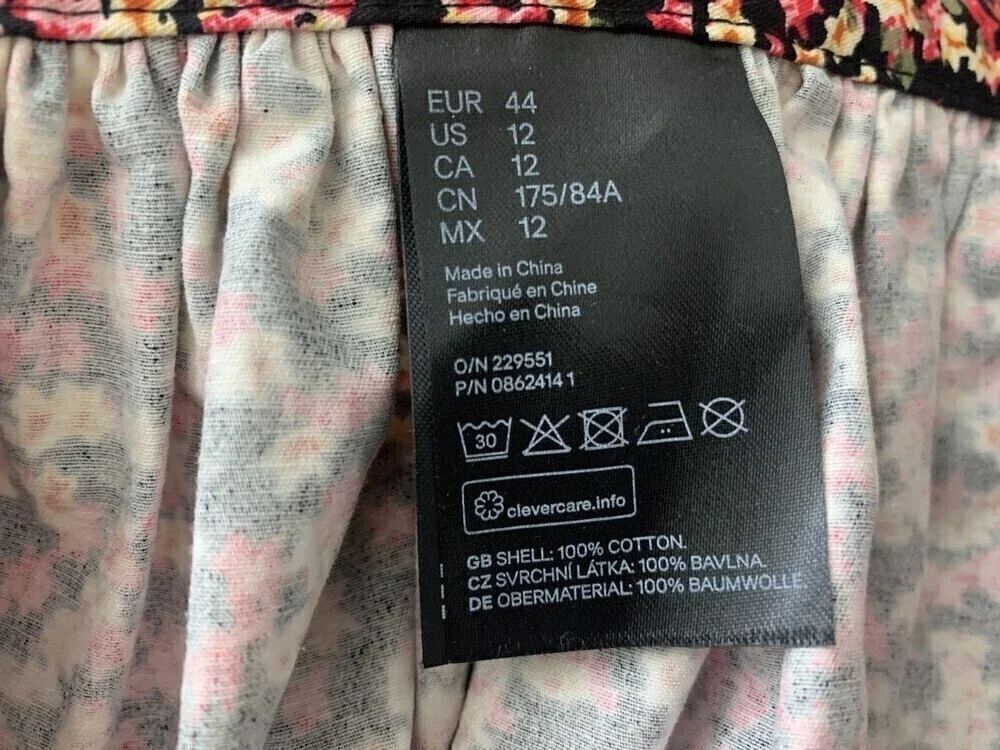 N/A h&m cotton